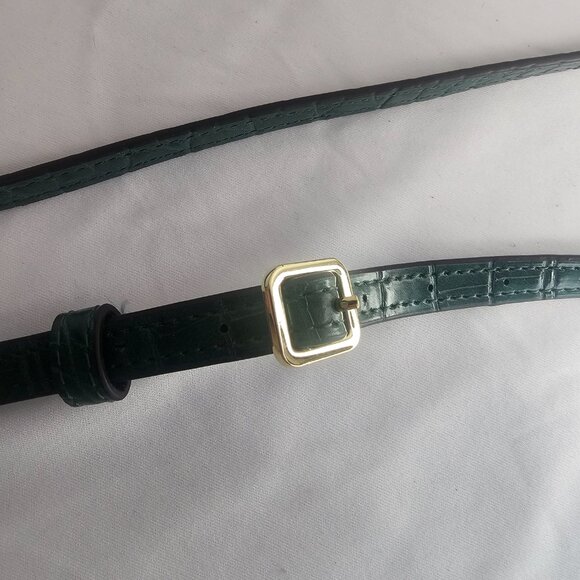 New Nine West Astoria Mini Crossbody small purse snap closure gold accent chain - Picture 11 of 11